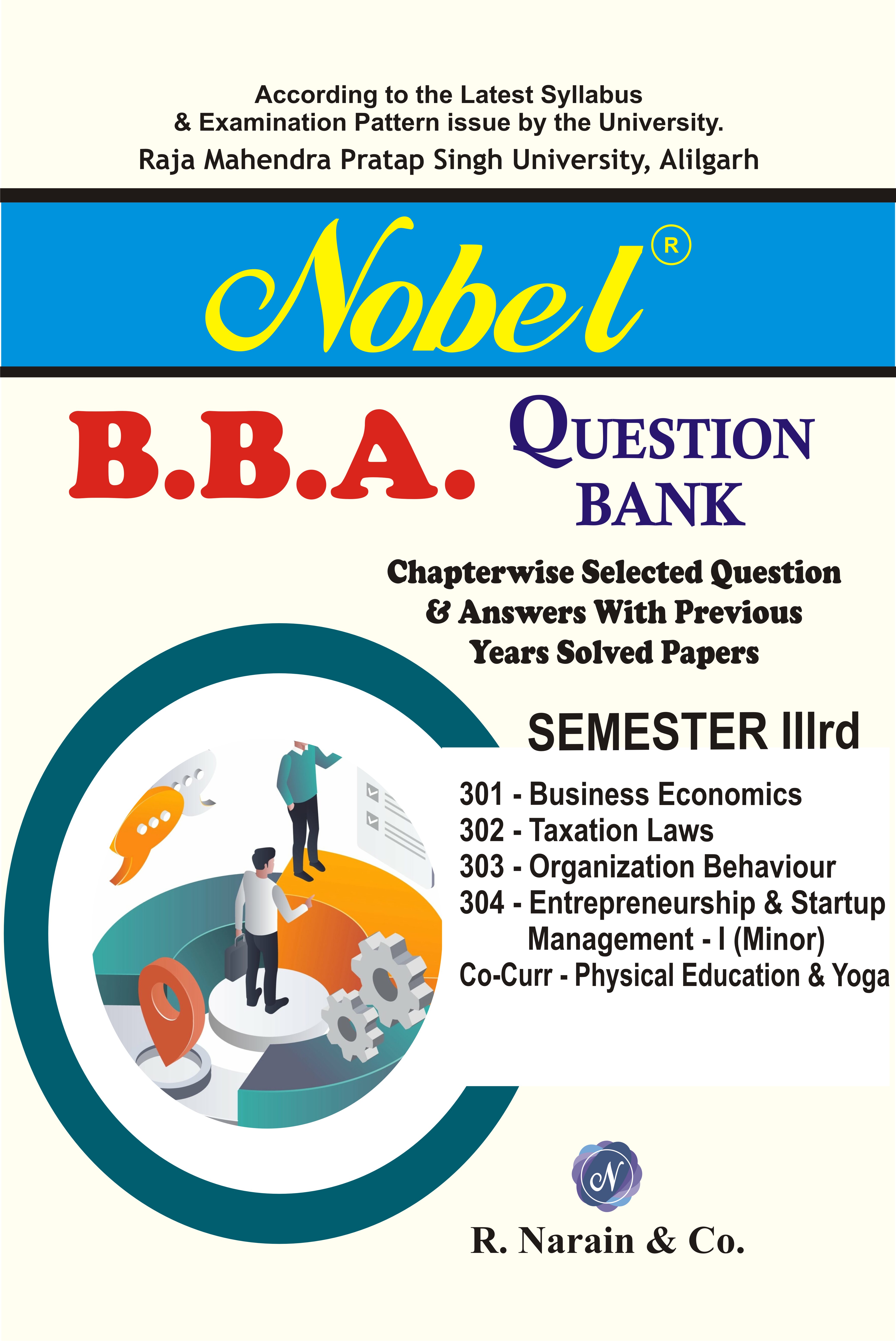 BBA - IIIrd Sem. Nobel Q/B [Aligarh University]
